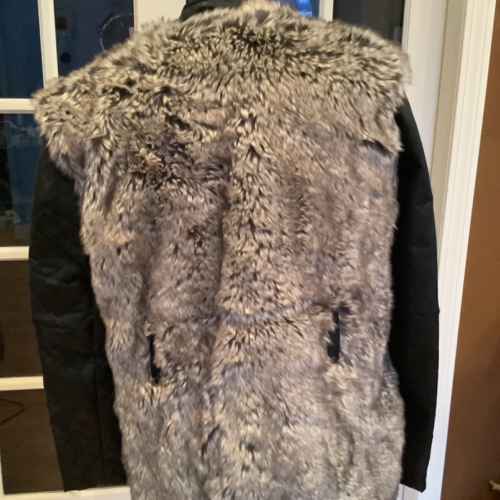 Leather Jacket with fur - Picture 5 of 8